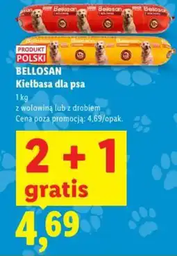 Lidl Bellosan kiełbasa dla psa oferta