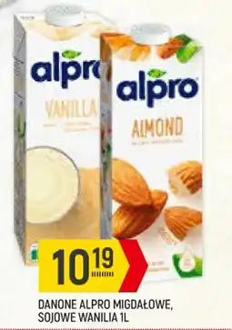 Delikatesy Piotruś Pan Danone alpro migdałowe, sojowe wanilia oferta