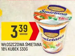 Delikatesy Piotruś Pan Włoszczowa śmietana 18% kubek oferta