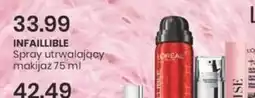 Sekret Urody L'Oréal Infaillible Spray utrwalający makijaż oferta