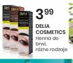 Sekret Urody Delia Cosmetics Henna do brwi oferta