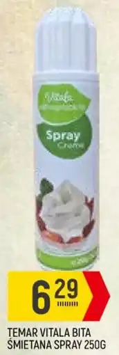 Delikatesy Piotruś Pan Temar vitala bita śmietana spray oferta