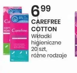 Sekret Urody Carefree Cotton wkładki higieniczne oferta
