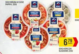 Delikatesy Piotruś Pan Seko koreczki śledziowe oferta