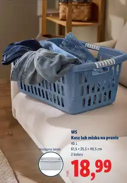 Lidl Kosz lub miska na pranie oferta