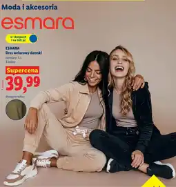 Lidl ESMARA Dres welurowy damski oferta