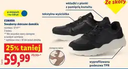 Lidl ESMARA Sneakersy skórzane damskie oferta