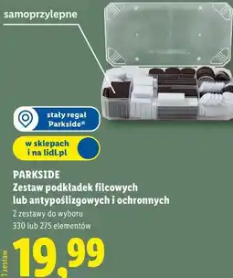 Lidl PARKSIDE Zestaw podkładek filcowych lub antypoślizgowych i ochronnych oferta