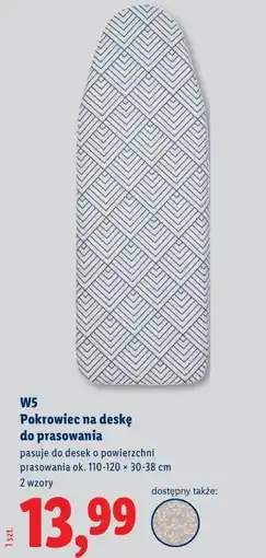 Lidl Pokrowiec na deskę do prasowania oferta