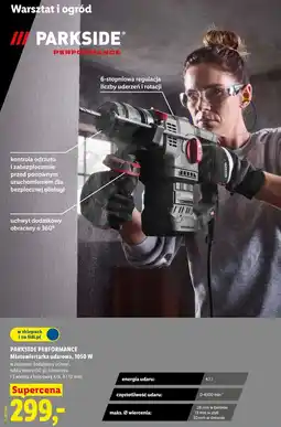 Lidl PARKSIDE PERFORMANCE Młotowiertarka udarowa, 1050 W oferta