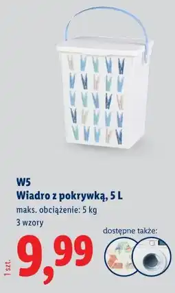 Lidl Wiadro z pokrywką oferta