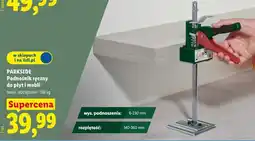 Lidl PARKSIDE Podnośnik ręczny do płyt i mebli oferta