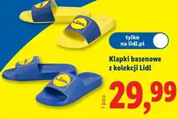 Lidl Klapki basenowe z kolekcji Lidl oferta