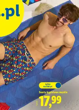 Lidl Szorty kąpielowe męskie oferta