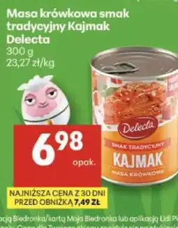 Delikatesy Centrum Masa krówkowa smak tradycyjny Kajmak Delecta oferta