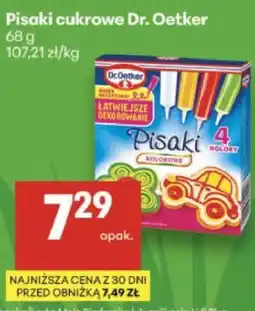 Delikatesy Centrum Pisaki cukrowe Dr. Oetker oferta