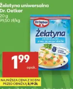 Delikatesy Centrum Żelatyna uniwersalna Dr. Oetker oferta