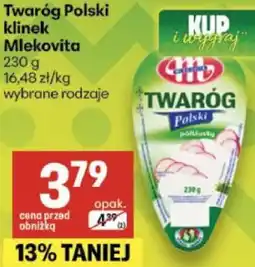 Delikatesy Centrum Twaróg Polski klinek Mlekovita oferta