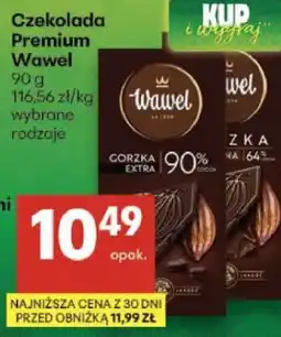 Delikatesy Centrum Czekolada Premium Wawel oferta