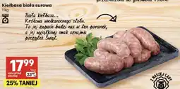Delikatesy Centrum Kiełbasa biała surowa oferta