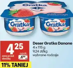 Delikatesy Centrum Deser Gratka Danone oferta