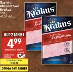 Delikatesy Centrum Szynka eksportowa Krakus oferta