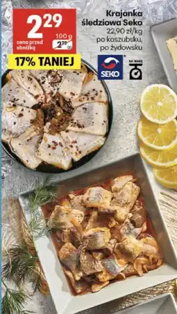 Delikatesy Centrum Krajanka śledziowa Seko oferta