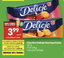 Delikatesy Centrum Ciastka Delicje Szampańskie oferta