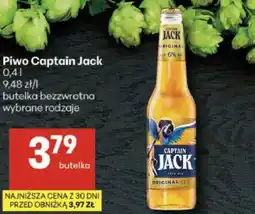 Delikatesy Centrum Piwo Captain Jack oferta