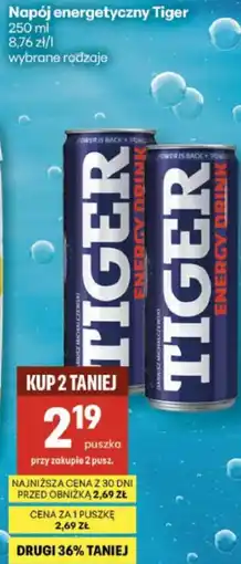 Delikatesy Centrum Napój energetyczny Tiger oferta
