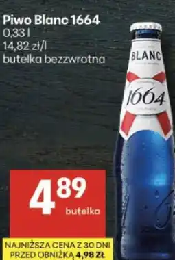 Delikatesy Centrum Piwo Blanc 1664 oferta