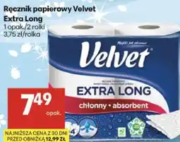 Delikatesy Centrum Ręcznik papierowy Velvet Extra Long oferta