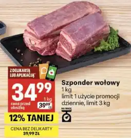 Delikatesy Centrum Szponder wołowy oferta