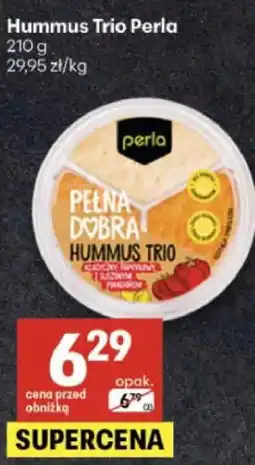 Delikatesy Centrum Hummus Trio Perla oferta