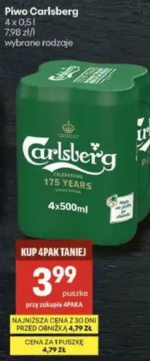 Delikatesy Centrum Piwo Carlsberg oferta