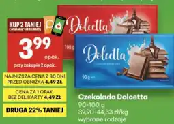 Delikatesy Centrum Czekolada Dolcetta oferta