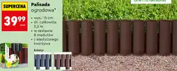 Biedronka Palisada ogrodowa oferta
