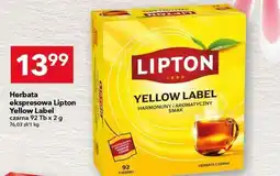 Lewiatan Herbata ekspresowa Lipton Yellow Label oferta