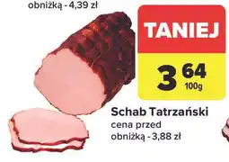 Carrefour Schab tatrzański Olewnik oferta