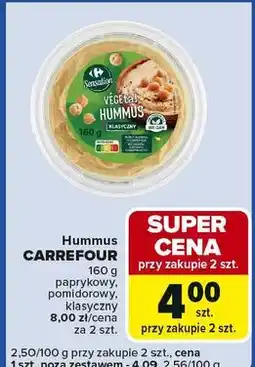 Carrefour Express Hummus paprykowy Carrefour Sensation oferta