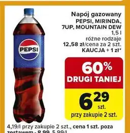 Carrefour Express Napój Mountain Dew oferta