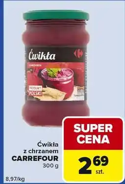 Carrefour Express Ćwikła z chrzanem Carrefour oferta