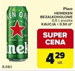 Carrefour Express Piwo Heineken 0.0% oferta