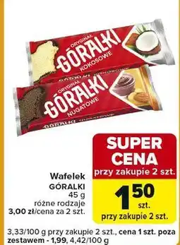 Carrefour Express Wafelek kokosowy Góralki oferta