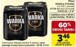 Carrefour Express Piwo Warka Strong oferta