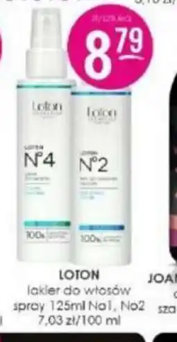 Jaśmin Loton lakier do włosów oferta