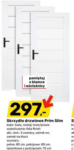 Bricomarche Skrzydło drzwiowe Prim Slim oferta