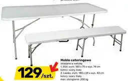 Bricomarche Meble cateringowe oferta