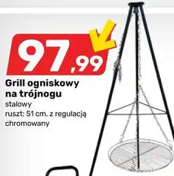 Bricomarche Grill ogniskowy na trójnogu oferta