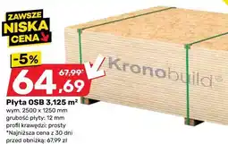 Bricomarche Płyta OSB 3,125 m2 oferta